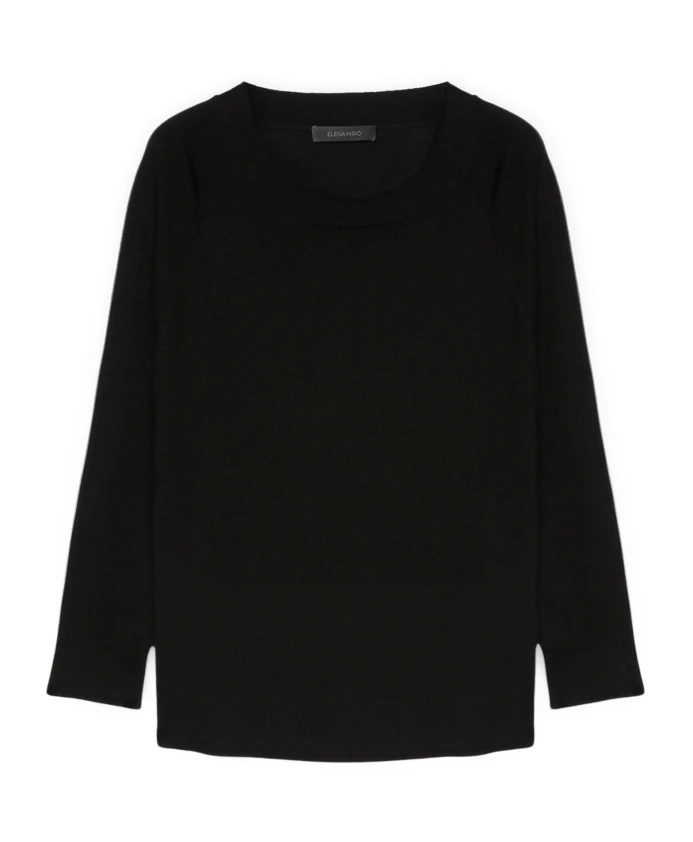 Свитер с вырезом-лодочкой Elena Mirã², черный
Свитер с вырезом-лодочкой Elena Mirã², черный