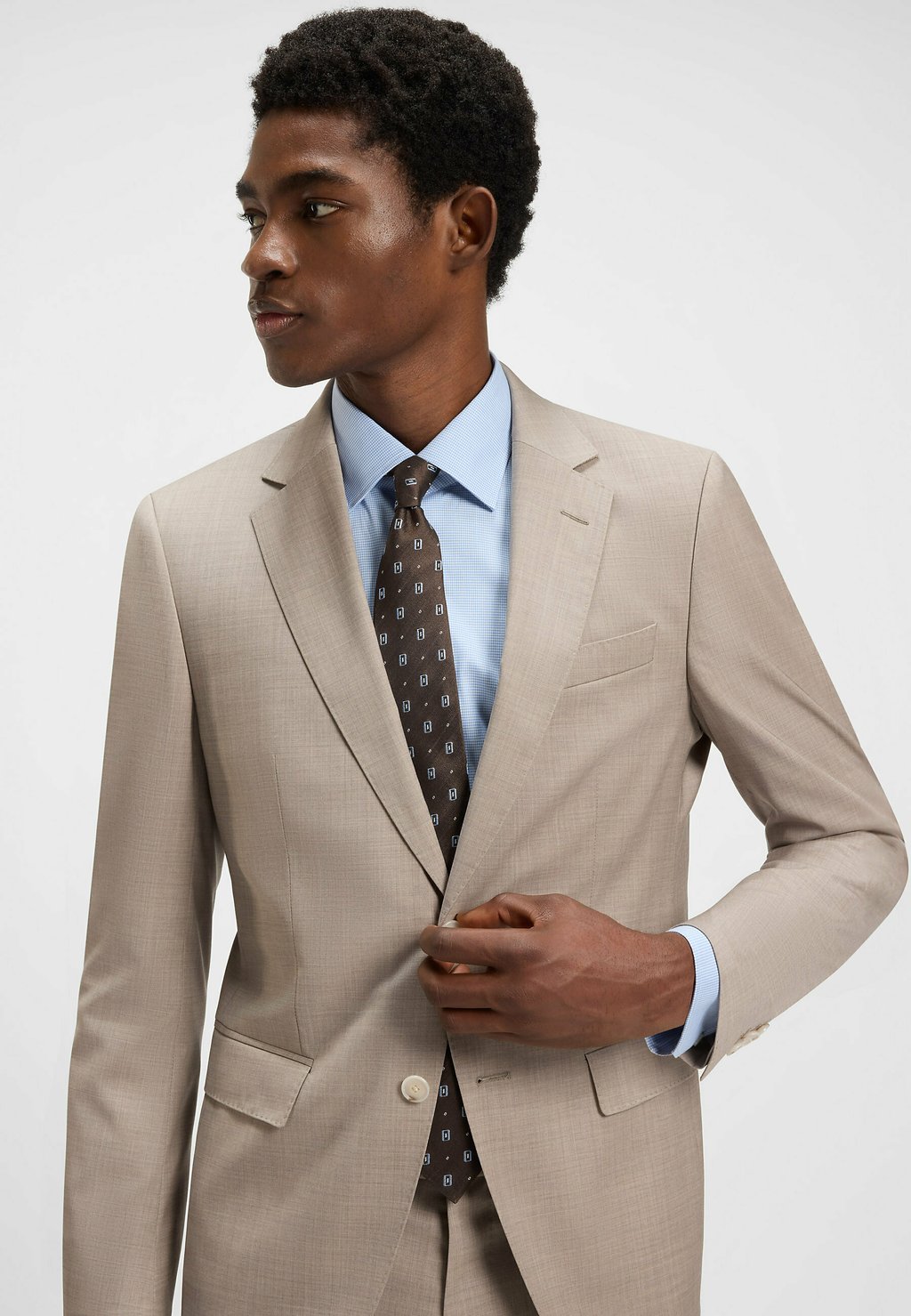 Галстук BOSS, коричневый
Галстук BOSS, коричневый