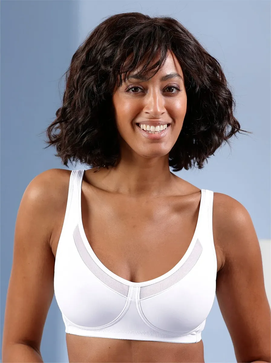 Рельефный бюстгальтер, белый
Рельефный бюстгальтер, белый