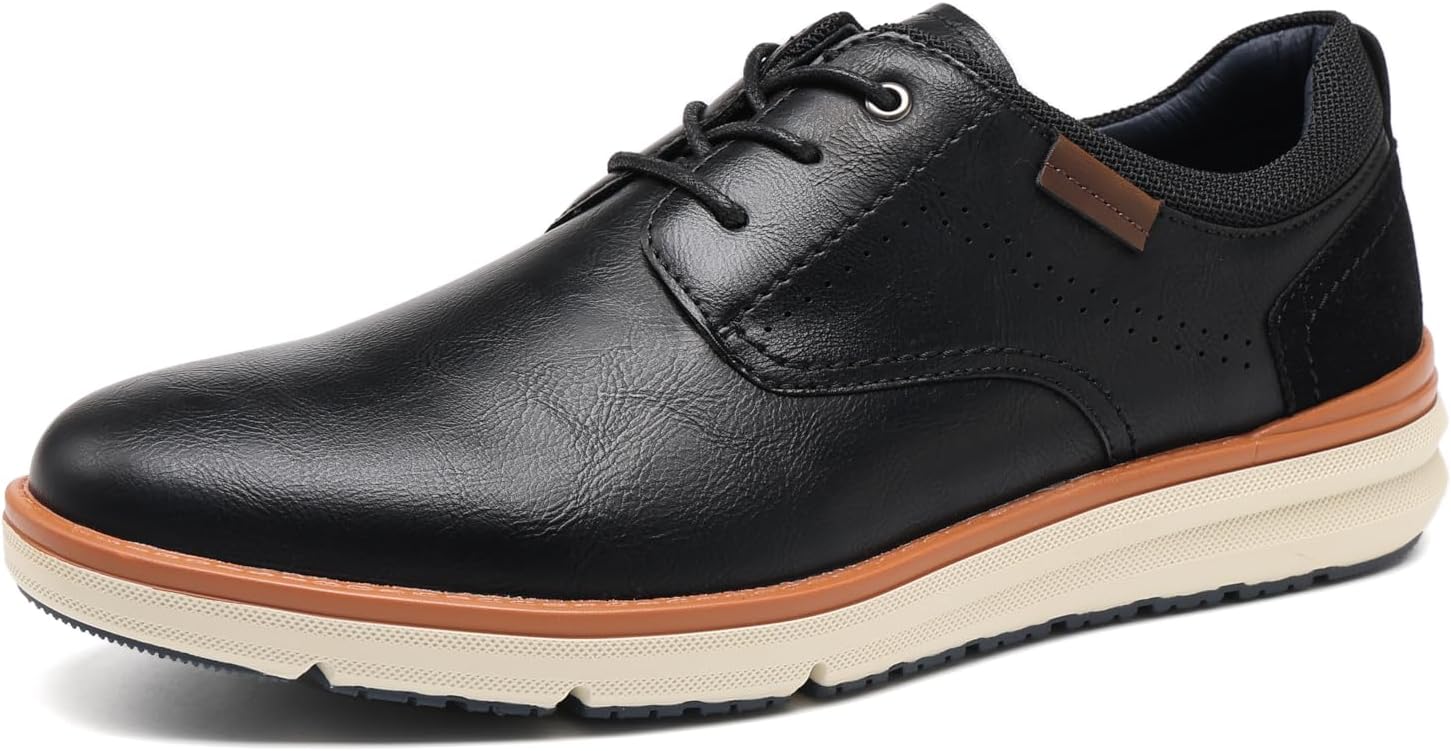 DECARSDZ Мужская повседневная обувь Оксфорды Дерби для бизнеса и официальных мероприятий Мужские кроссовки для ходьбы A073, черный
DECARSDZ Мужская повседневная обувь Оксфорды Дерби для бизнеса и официальных мероприятий Мужские кроссовки для ходьбы A073, черный