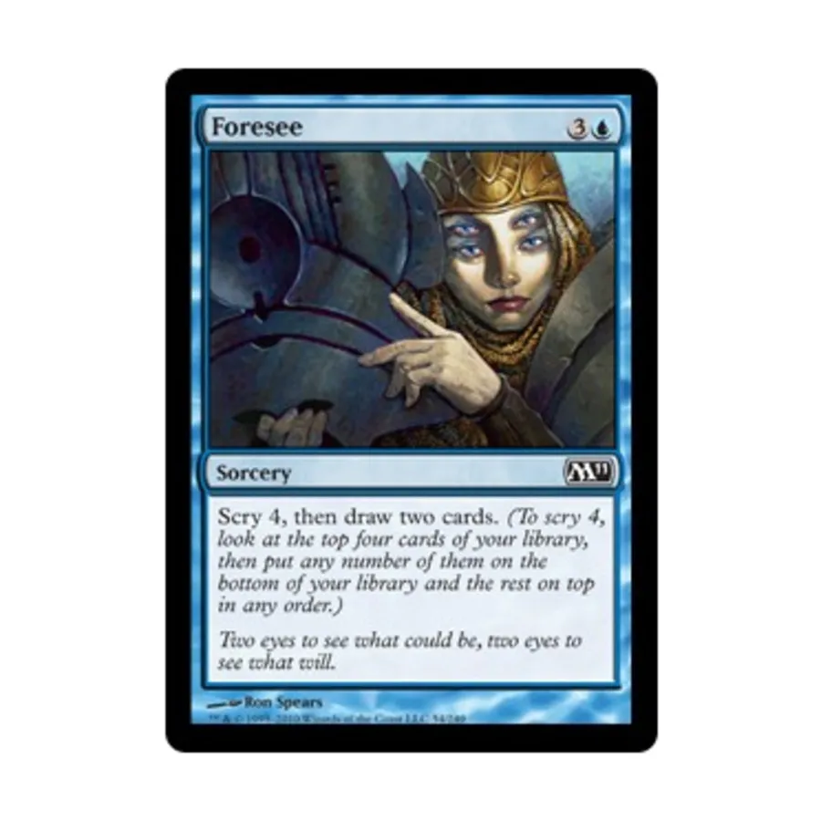 CCG Предвидеть (С), MTG - Magic 2011
CCG Предвидеть (С), MTG - Magic 2011