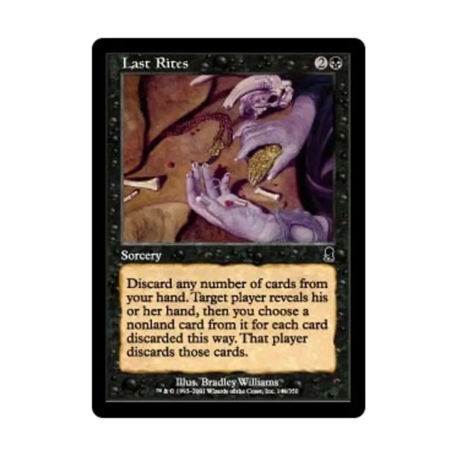 CCG Последние обряды (К), MTG - Odyssey
CCG Последние обряды (К), MTG - Odyssey