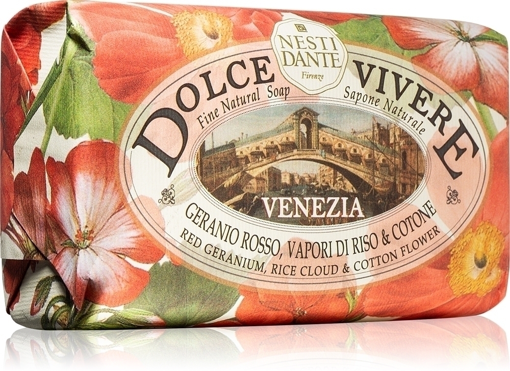 Натуральное мыло Dolce Vivere Venezia. Nesti Dante, 250 гр
Натуральное мыло Dolce Vivere Venezia. Nesti Dante, 250 гр
