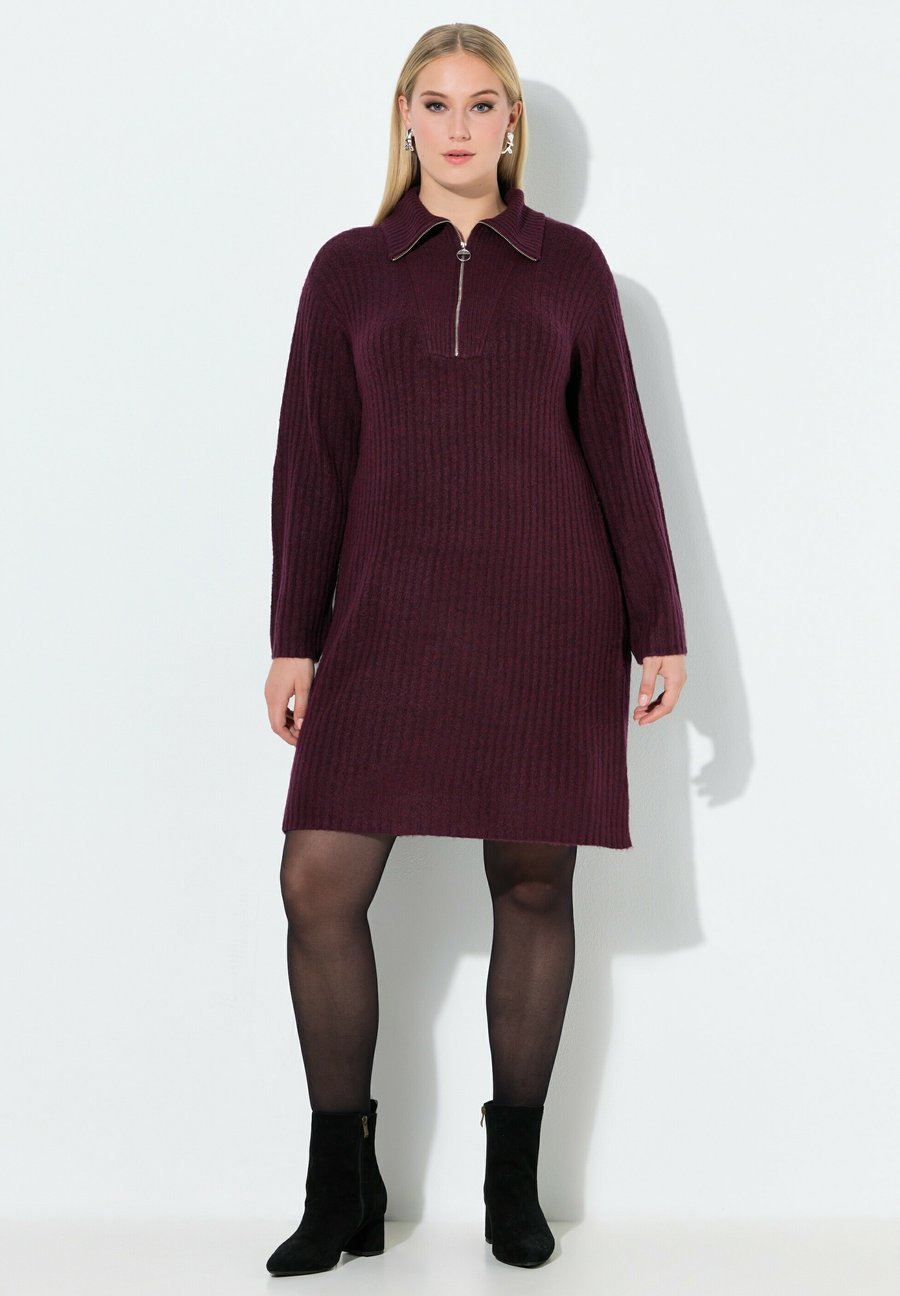 Платье Ulla Popken TROYER COLLAR, Dark Claret/Berry
Платье Ulla Popken TROYER COLLAR, Dark Claret/Berry