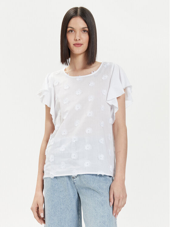 Блузка стандартного кроя United Colors Of Benetton, белый
Блузка стандартного кроя United Colors Of Benetton, белый