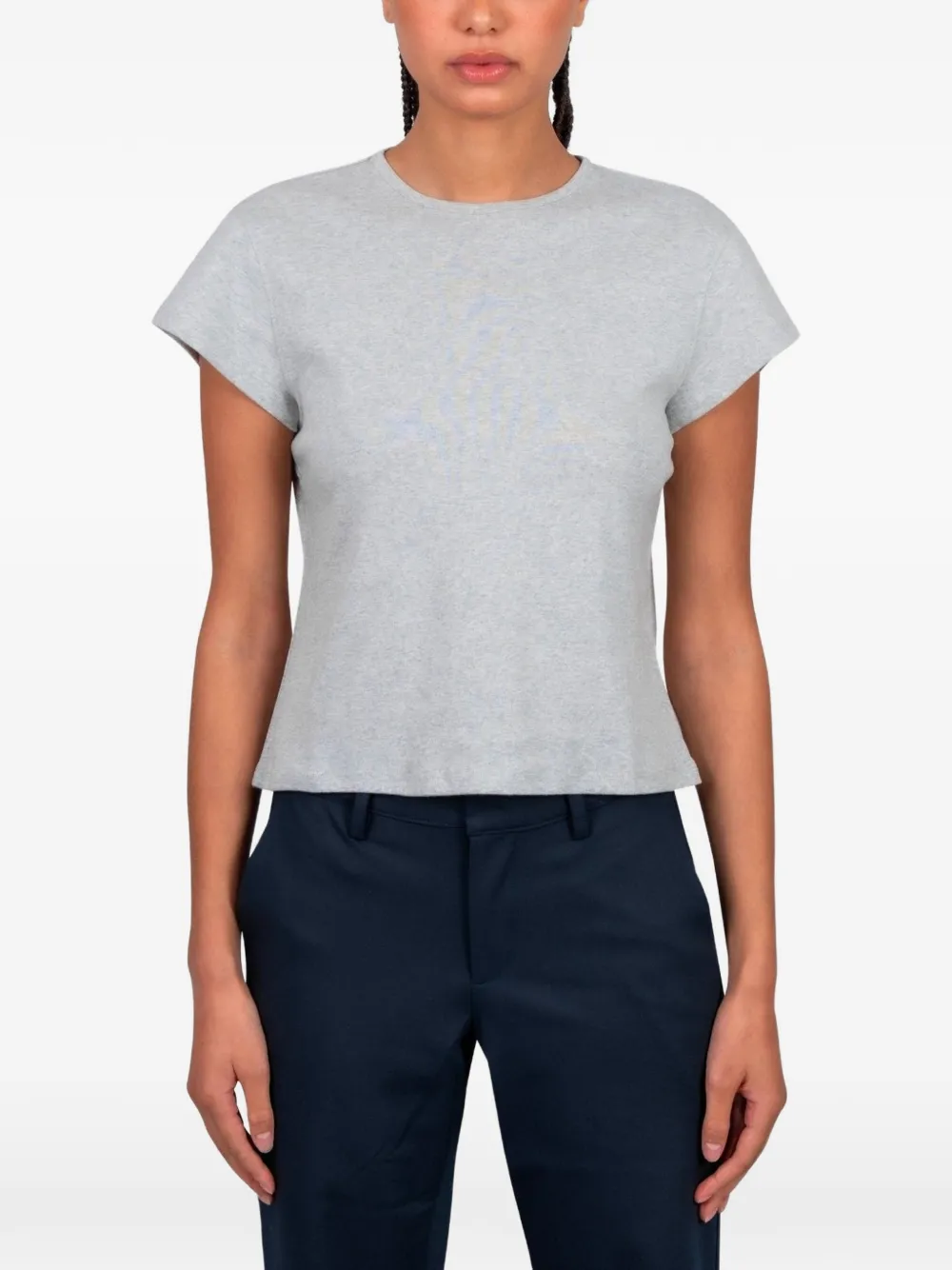 Серая блузка с оборками Manna Gimaguas
Серая блузка с оборками Manna Gimaguas