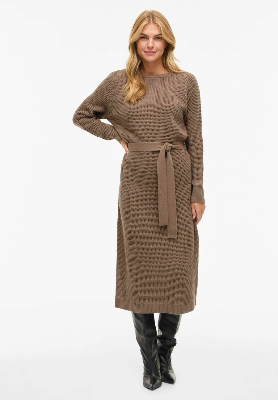 Платье VILA Jumper dress, Brown Lentil/Brown
Платье VILA Jumper dress, Brown Lentil/Brown