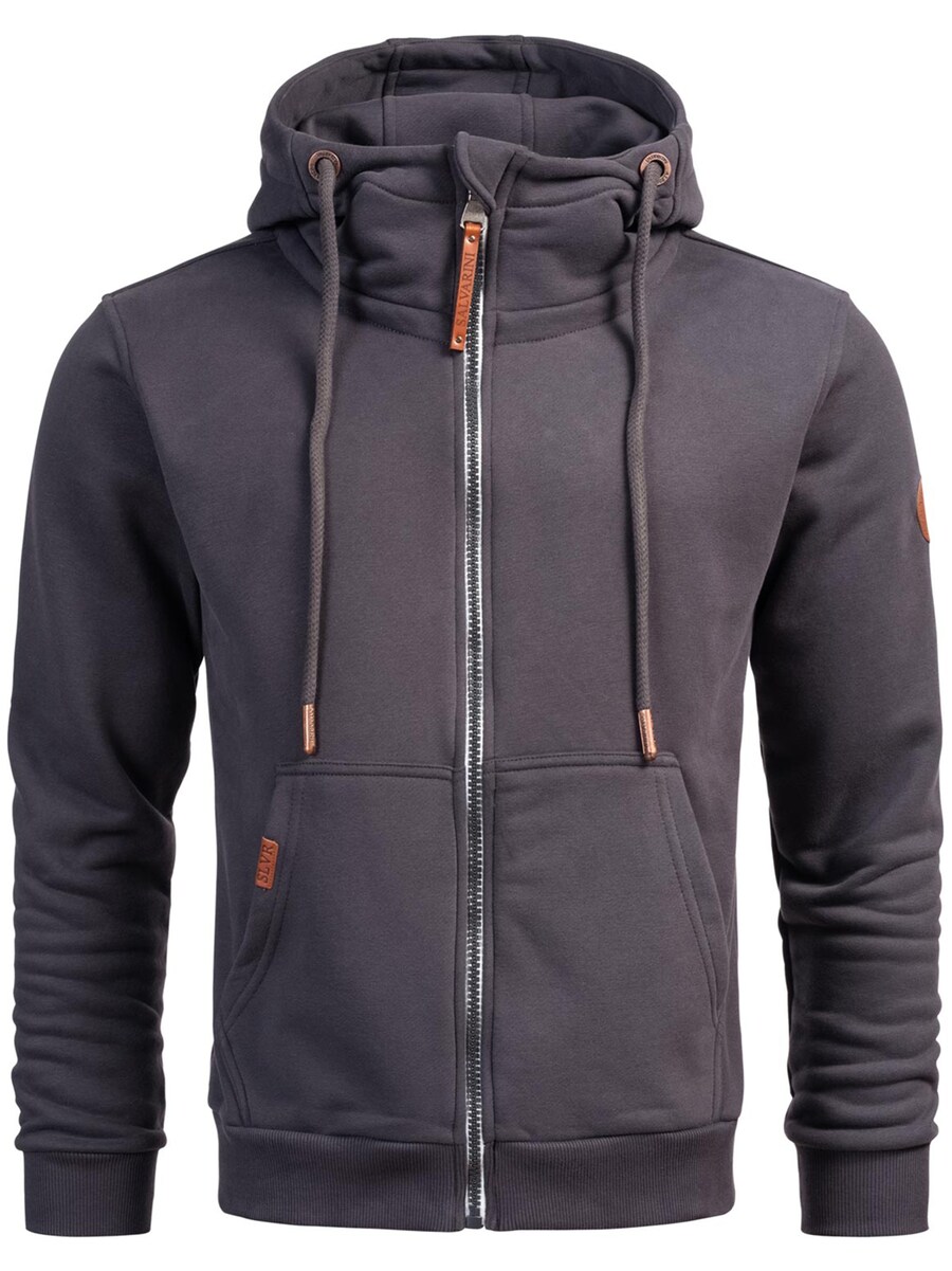 Толстовка с капюшоном на молнии Alessandro Salvarini Zip-Up Hoodie Geenio, антрацит
Толстовка с капюшоном на молнии Alessandro Salvarini Zip-Up Hoodie Geenio, антрацит
