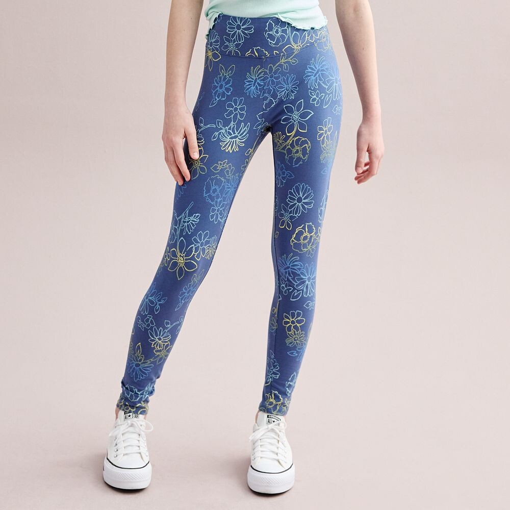 Леггинсы SO с высокой посадкой для девочек 6–20 лет обычного и большого размера, цвет Blue Floral Ombre
Леггинсы SO с высокой посадкой для девочек 6–20 лет обычного и большого размера, цвет Blue Floral Ombre