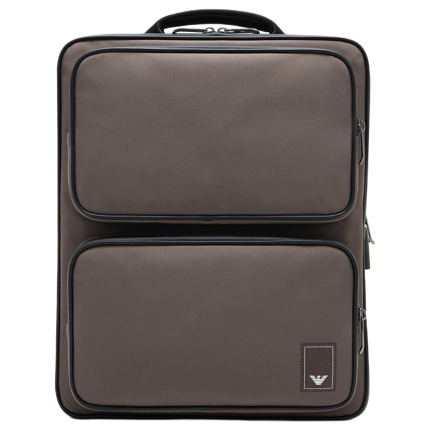 EMPORIO ARMANI Полиэстеровый одноплечевой кроссбоди с возможностью ношения на двух плечах портативный портфель мужской серо-зеленый
EMPORIO ARMANI Полиэстеровый одноплечевой кроссбоди с возможностью ношения на двух плечах портативный портфель мужской серо-зеленый