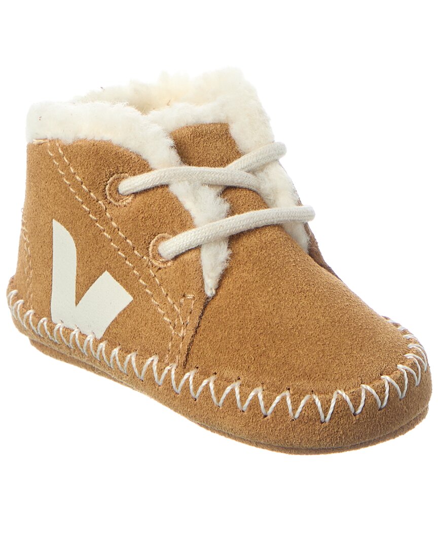 Замшевые кроссовки VEJA Baby Winter Light ZZ, коричневый
Замшевые кроссовки VEJA Baby Winter Light ZZ, коричневый