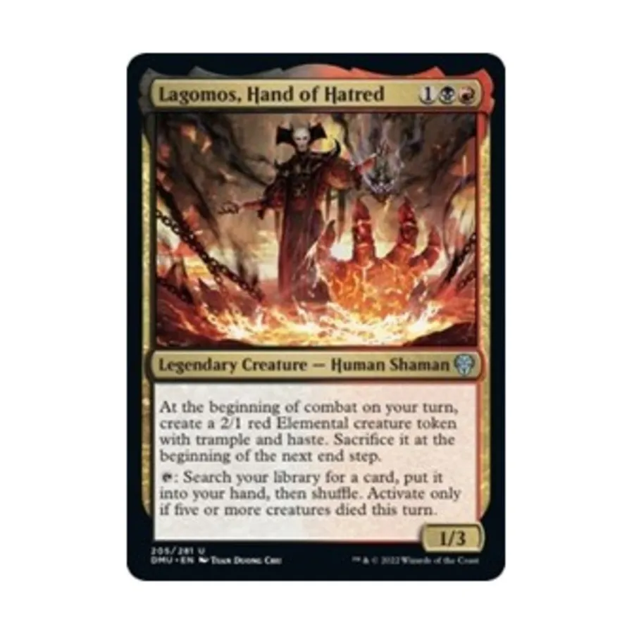 CCG Лагомос, Рука Ненависти (U), MTG - Dominaria United
CCG Лагомос, Рука Ненависти (U), MTG - Dominaria United