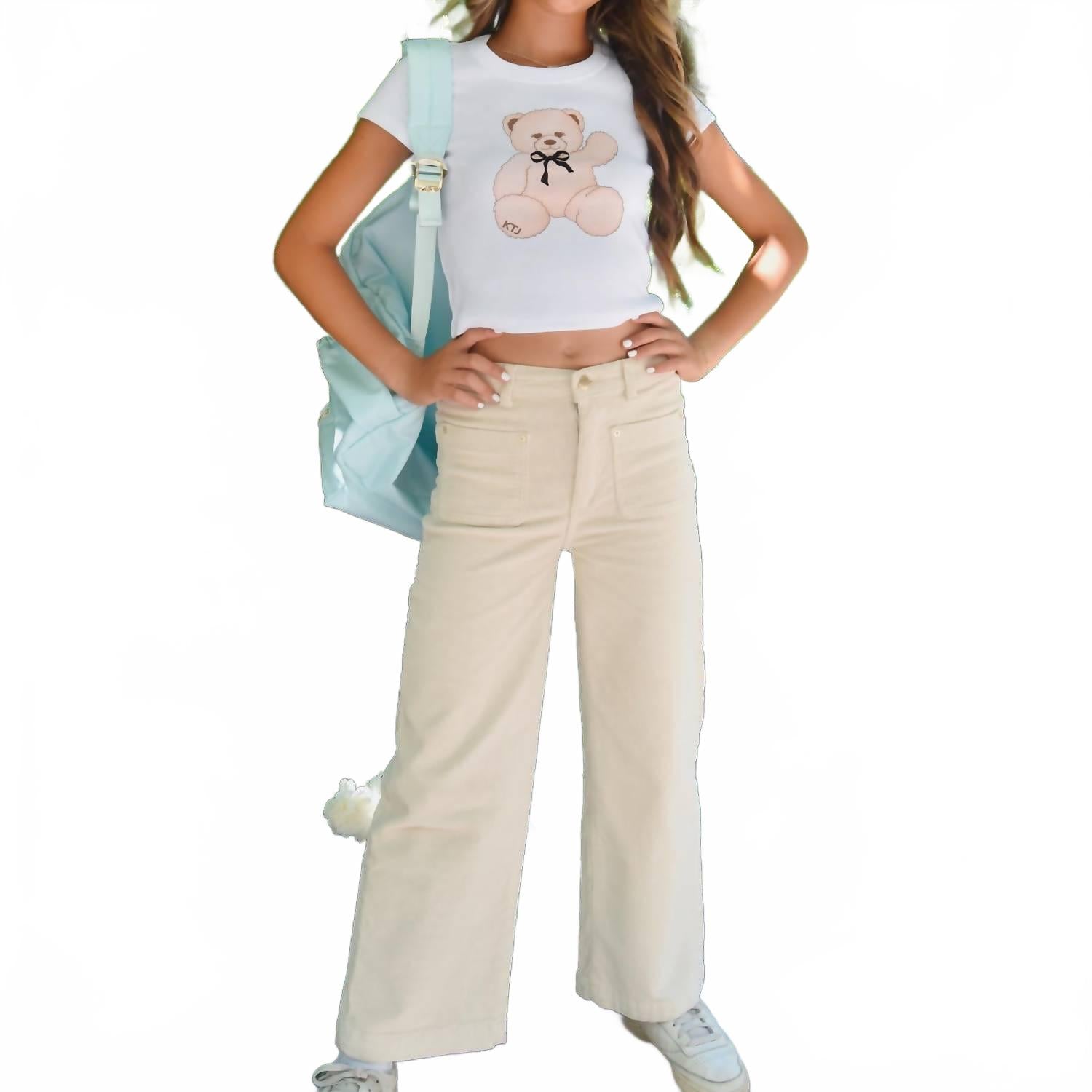 Детские широкие брюки из вельвета в цвете ману DL1961 - Kids', Manilla
Детские широкие брюки из вельвета в цвете ману DL1961 - Kids', Manilla