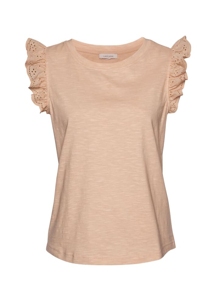Топ LASCANA Shirt, цвет peach
Топ LASCANA Shirt, цвет peach
