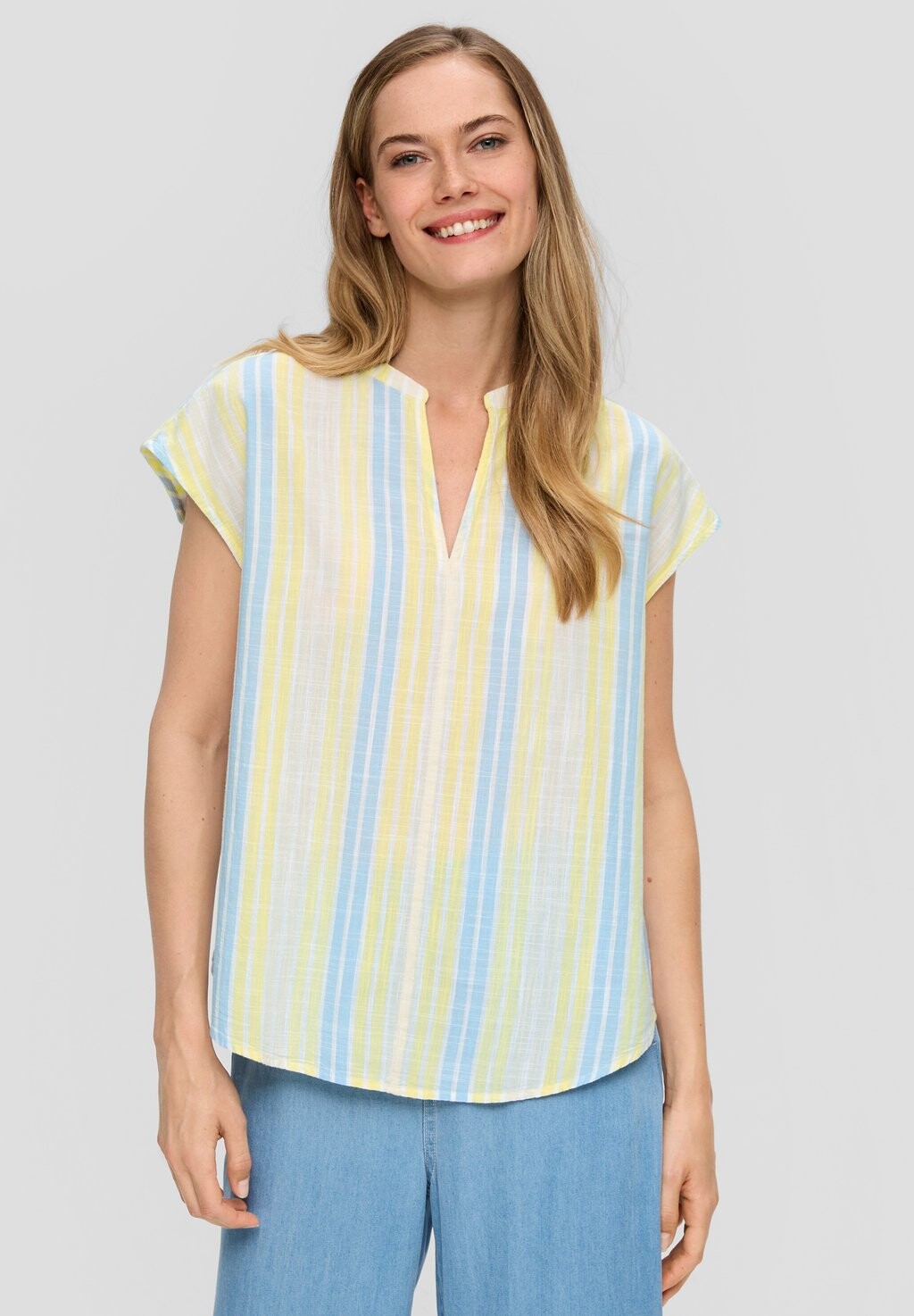 Блуза MIT-AUSSCHNITT IM RELAXED FIT s.Oliver, желтый
Блуза MIT-AUSSCHNITT IM RELAXED FIT s.Oliver, желтый