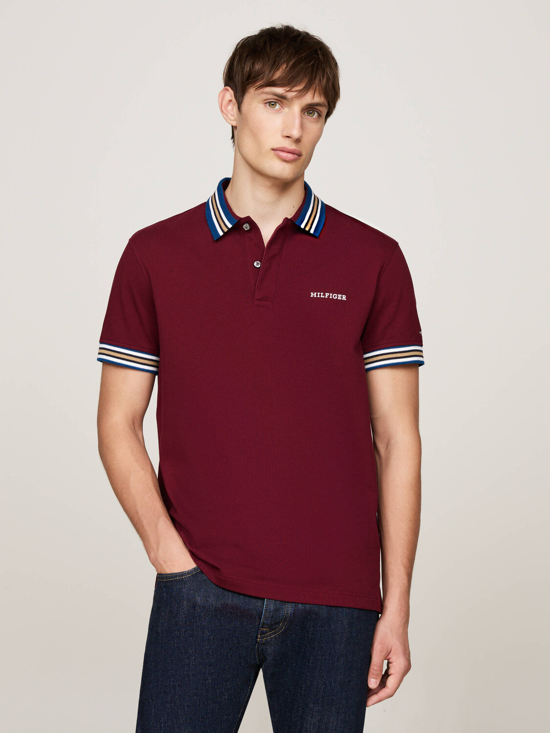 Поло Tommy Hilfiger Regular Fit, бордо
Поло Tommy Hilfiger Regular Fit, бордо
