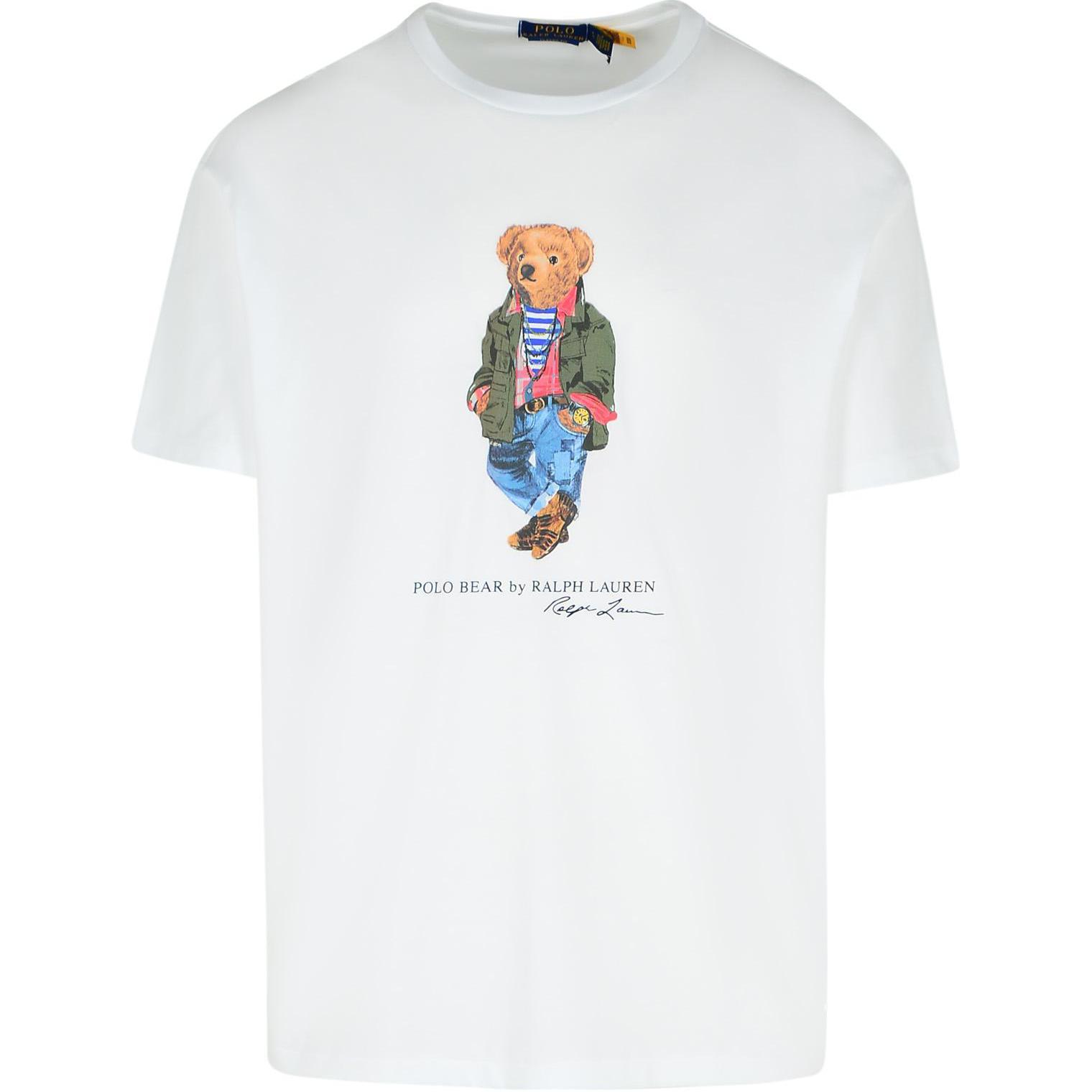 Классическая футболка с медведем Polo Polo Ralph Lauren, белый
Классическая футболка с медведем Polo Polo Ralph Lauren, белый