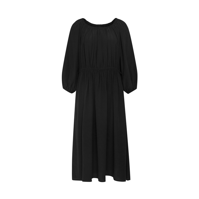 Платье Deep Breath шелковое, черный
Платье Deep Breath шелковое, черный