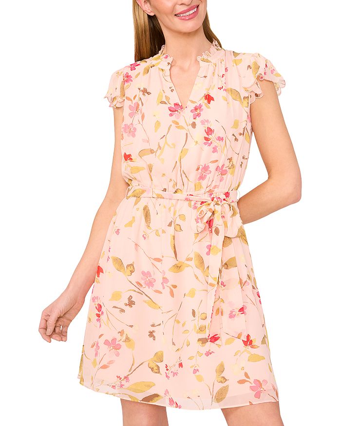 Платье с фигурной отделкой CeCe, мультиколор
Платье с фигурной отделкой CeCe, мультиколор