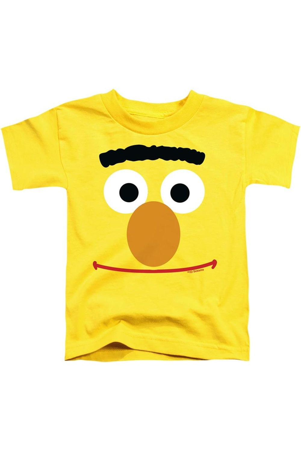 Футболка с коротким рукавом для детей с изображением Берта из "Улицы Сезам" Gildan, желтый
Футболка с коротким рукавом для детей с изображением Берта из "Улицы Сезам" Gildan, желтый