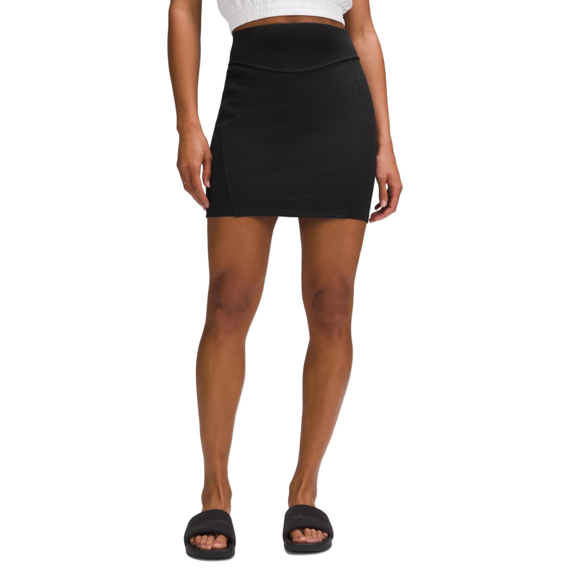 Женские повседневные короткие юбки Scuba Series из флиса с хлопком Lululemon, черный
Женские повседневные короткие юбки Scuba Series из флиса с хлопком Lululemon, черный