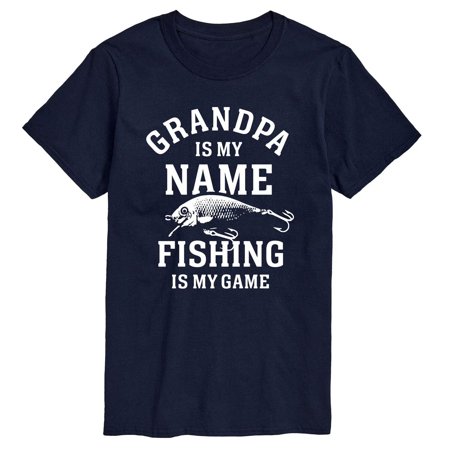 Футболка для рыбалки Big & Tall Grandpa Licensed Character, синий
Футболка для рыбалки Big & Tall Grandpa Licensed Character, синий