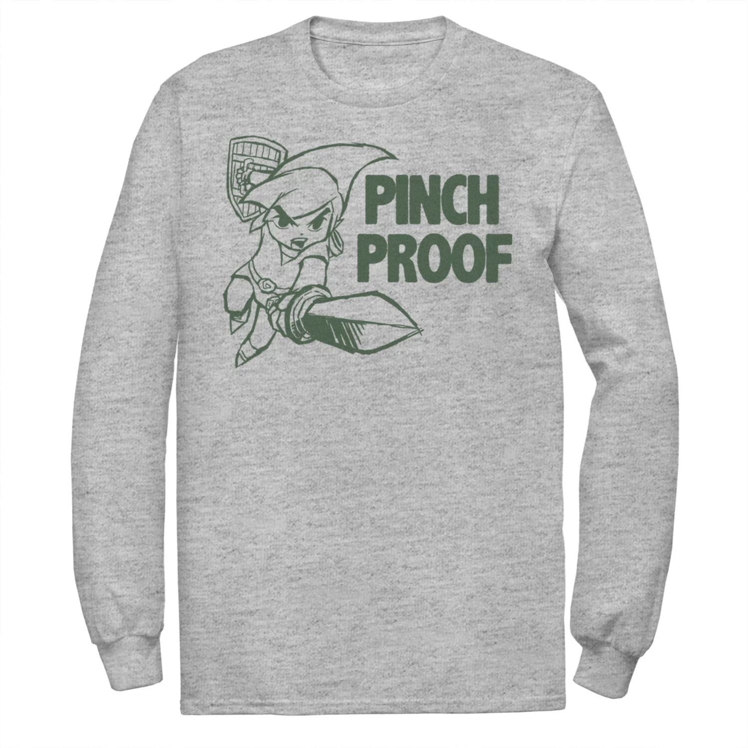 Мужская футболка Nintendo Legend of Zelda St. Patty's Link с защитой от защемления Licensed Character
Мужская футболка Nintendo Legend of Zelda St. Patty's Link с защитой от защемления Licensed Character