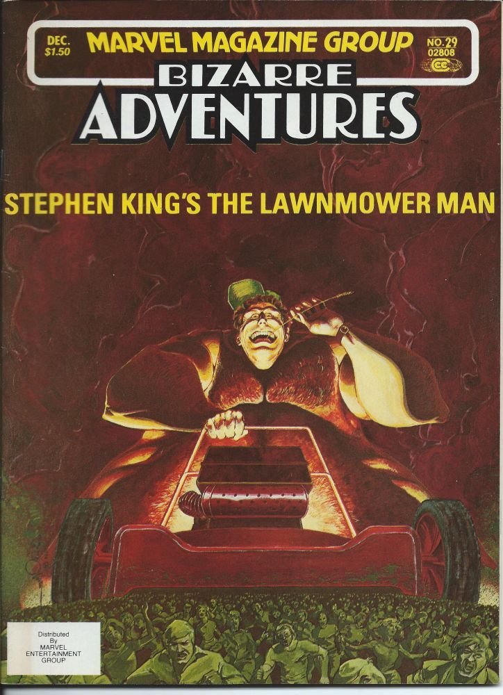 Bizarre Adventures #29. Stephen King's Lawnmower Man by Walter Simonson (Marvel Comics)
Bizarre Adventures #29. Stephen King's Lawnmower Man by Walter Simonson (Marvel Comics)
