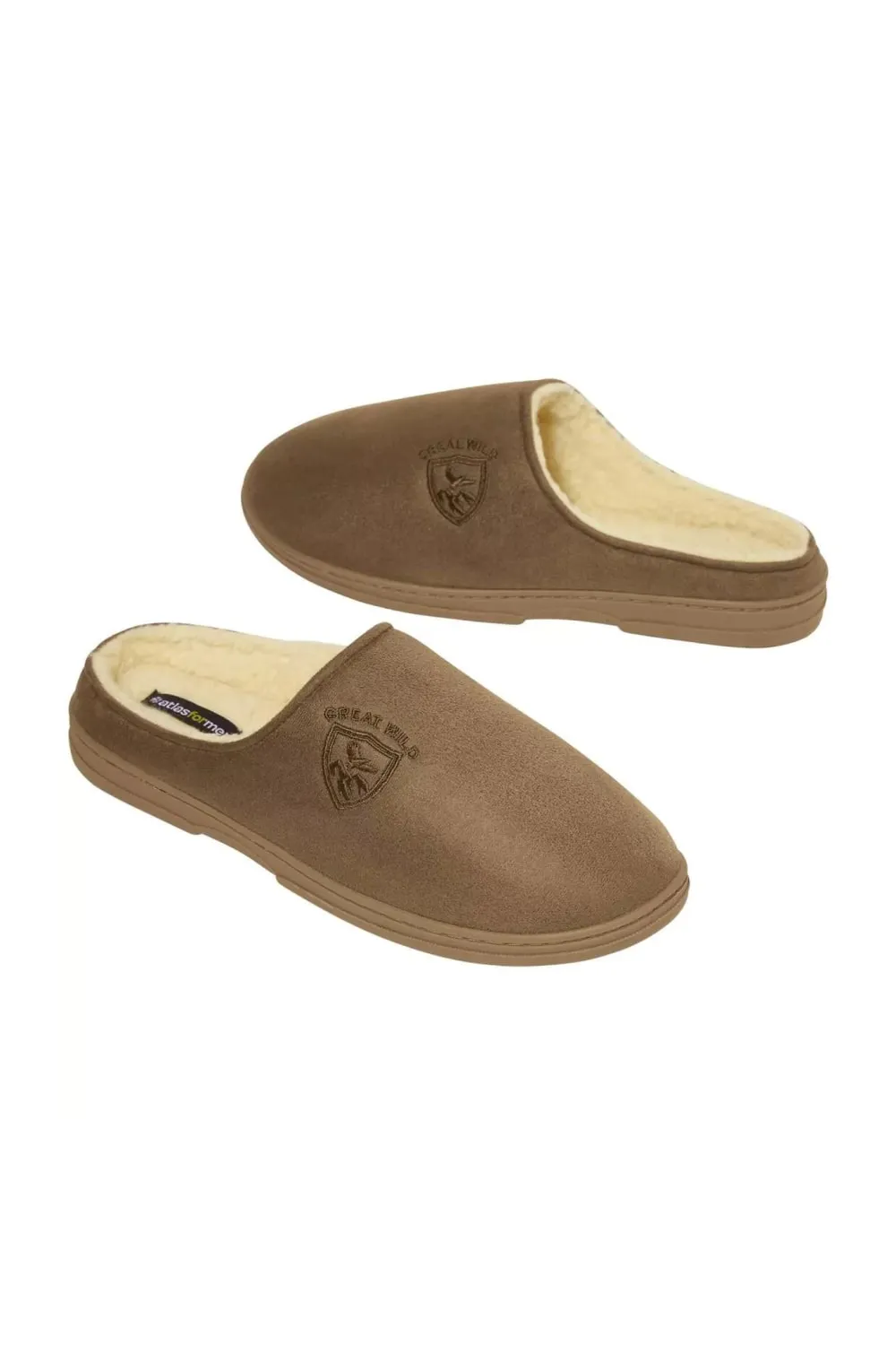 Флисовые тапочки из шерпы Atlas for Men, коричневый
Флисовые тапочки из шерпы Atlas for Men, коричневый