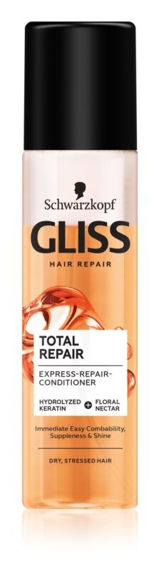 Восстанавливающий бальзам для сухих кончиков волос Schwarzkopf Gliss Total Repair
Восстанавливающий бальзам для сухих кончиков волос Schwarzkopf Gliss Total Repair