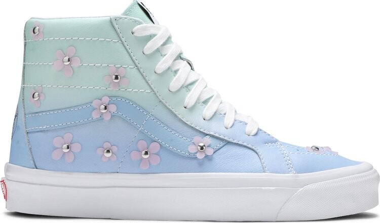 Кеды Vans Sandy Liang x Sk8-Hi 38 DX Sandy Cheeks, синий 
Кеды Vans Sandy Liang x Sk8-Hi 38 DX Sandy Cheeks, синий
