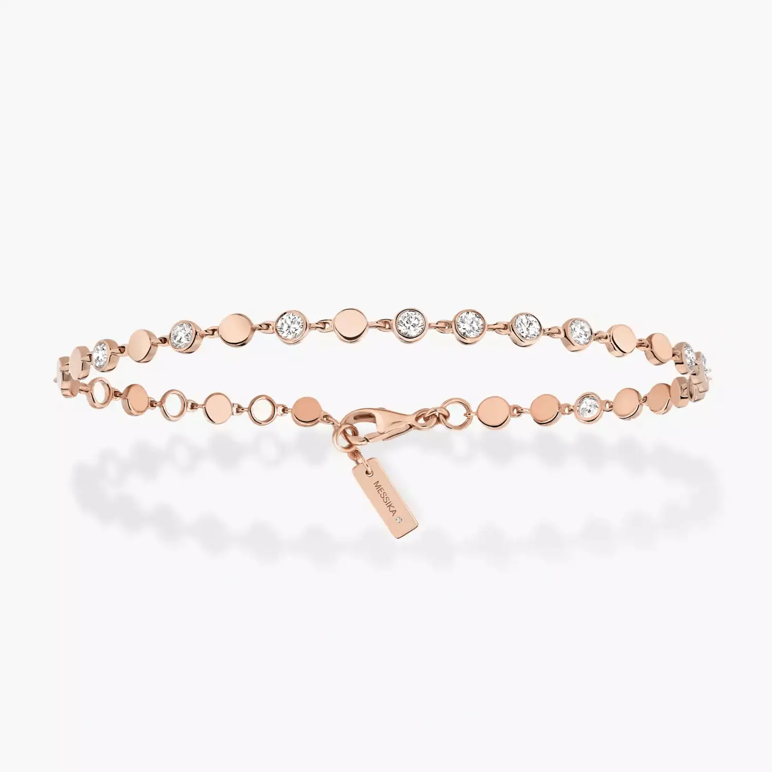 Браслет Messika D-Vibes SM, розовое золото/бриллианты
Браслет Messika D-Vibes SM, розовое золото/бриллианты