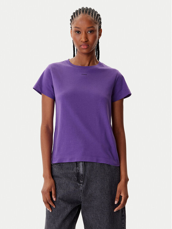 Футболка regular fit Basico 100373 A2RE Pinko, фиолетовый
Футболка regular fit Basico 100373 A2RE Pinko, фиолетовый