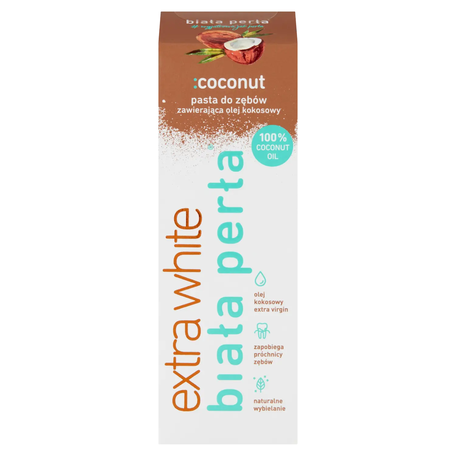 Biała Perła Coconut зубная паста, 75 мл
Biała Perła Coconut зубная паста, 75 мл