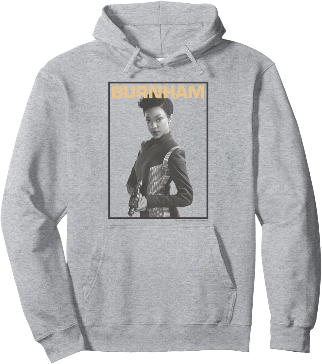 Худи Star Trek Discovery Burnham Greyscale Pose, серый
Худи Star Trek Discovery Burnham Greyscale Pose, серый