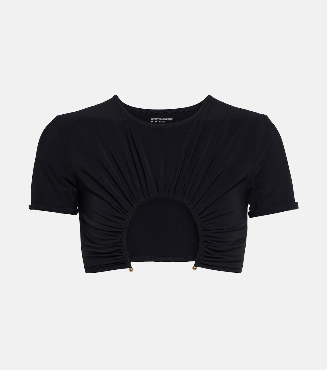 Лиф бикини с вырезами CHRISTOPHER ESBER, черный
Лиф бикини с вырезами CHRISTOPHER ESBER, черный