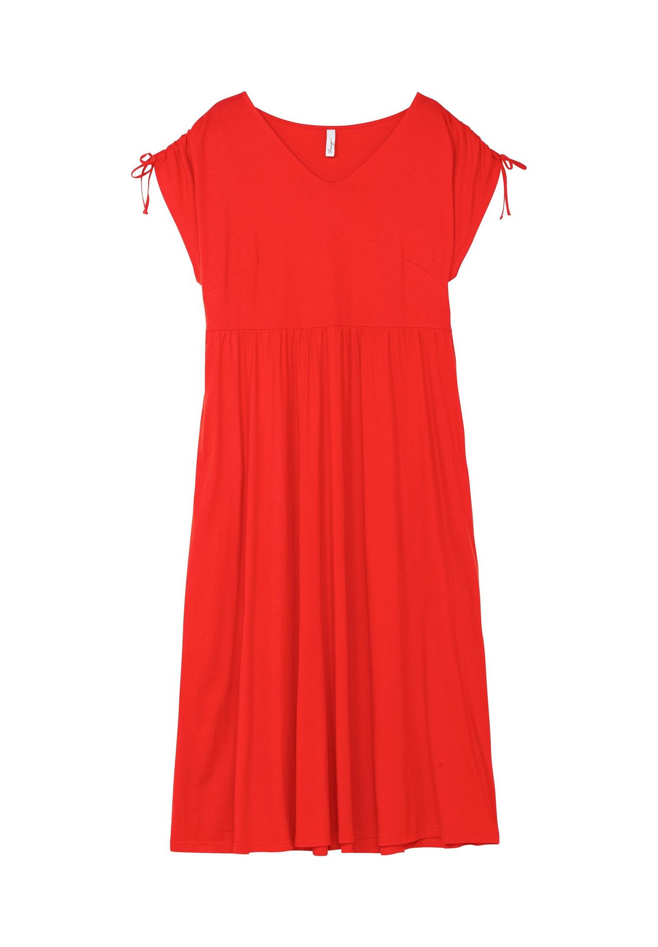 Платье из джерси с рукавами на кулиске Sheego, красный
Платье из джерси с рукавами на кулиске Sheego, красный