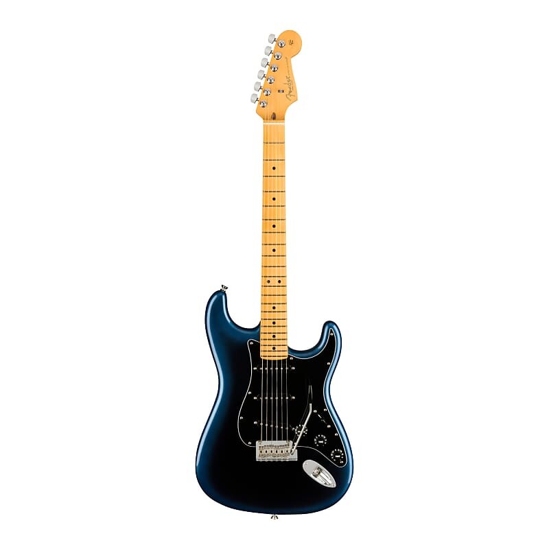 6-струнная электрогитара Fender American Professional II Stratocaster для правой руки (кленовый гриф, Dark Night) Fender American Professional II Stratocaster Electric Guitar (Maple, Dark Night)
6-струнная электрогитара Fender American Professional II Stratocaster для правой руки (кленовый гриф, Dark Night) Fender American Professional II Stratocaster Electric Guitar (Maple, Dark Night)