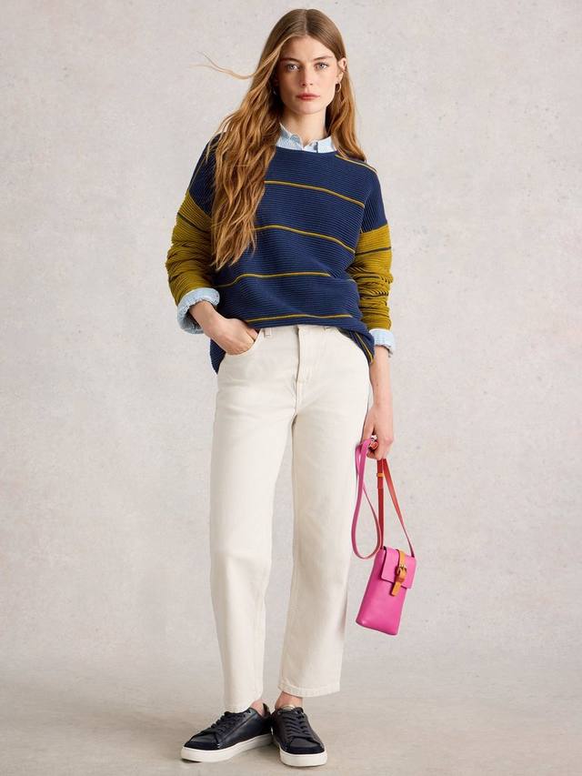 Джемпер Jana с цветными блоками и полосками White Stuff, Navy/Multi
Джемпер Jana с цветными блоками и полосками White Stuff, Navy/Multi