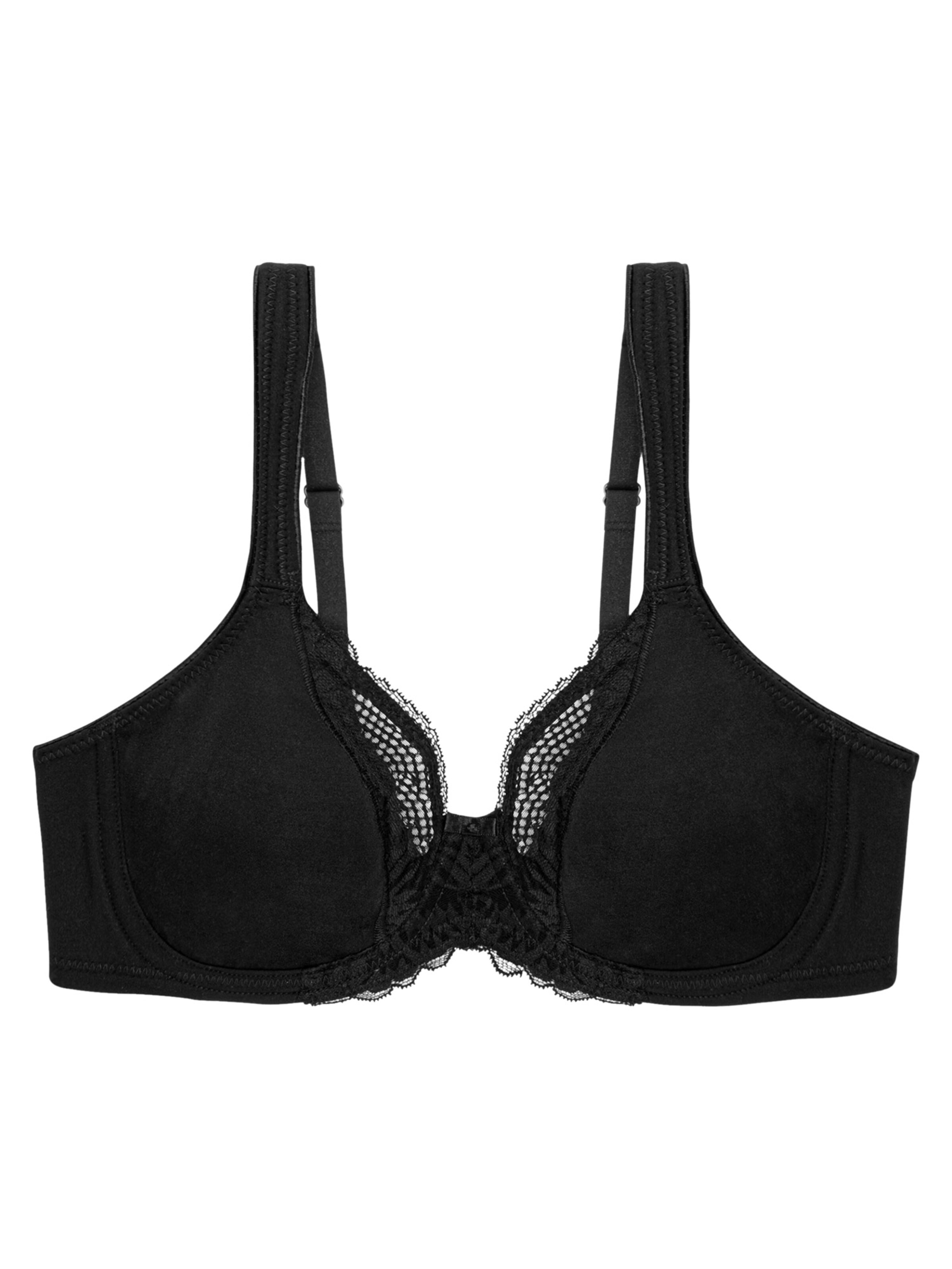 TRIUMPH Бюстгальтер 'Modern Lace + Cotton' в черном цвете
TRIUMPH Бюстгальтер 'Modern Lace + Cotton' в черном цвете