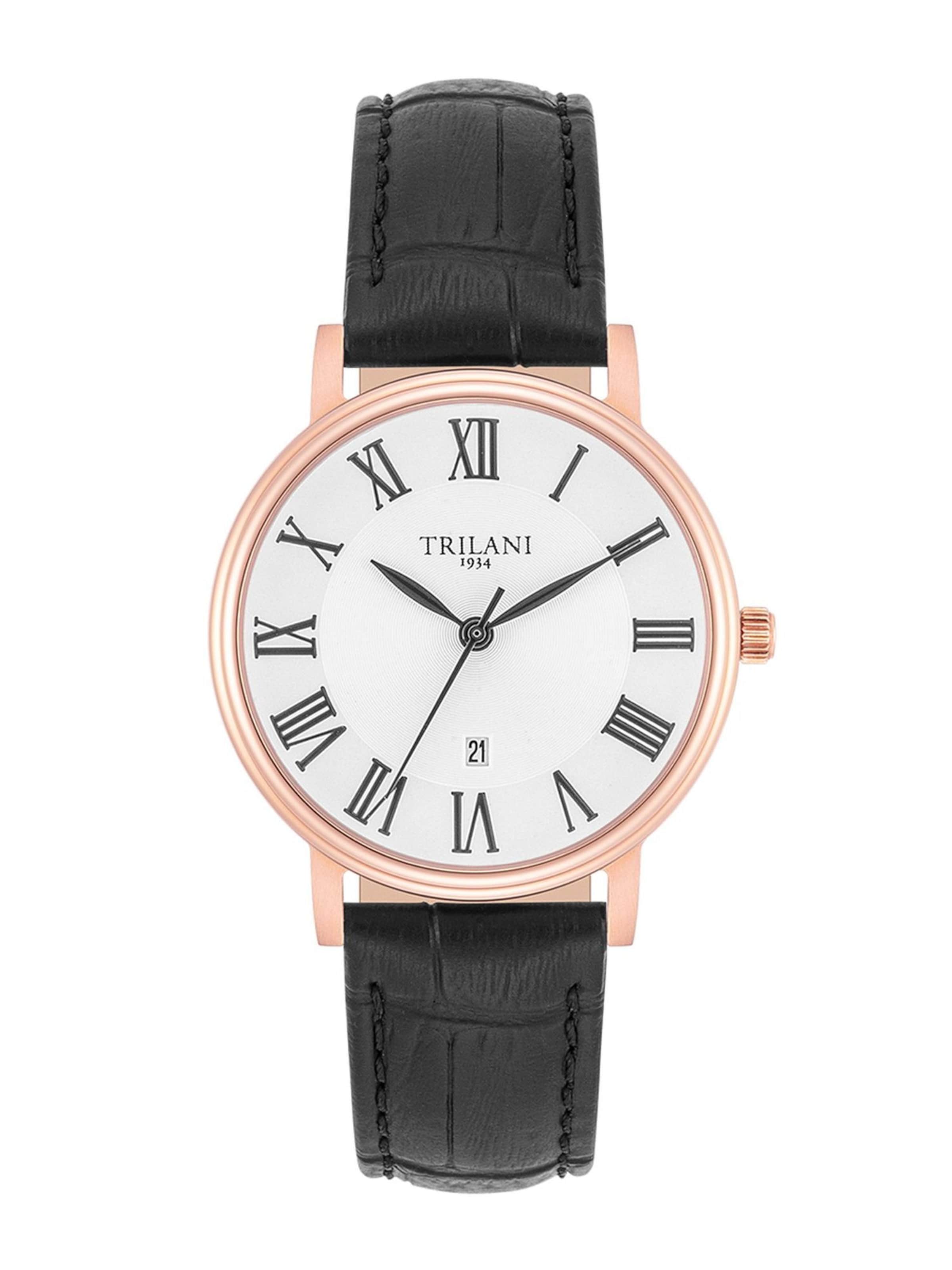 Trilani Аналоговые часы в черном цвете
Trilani Аналоговые часы в черном цвете
