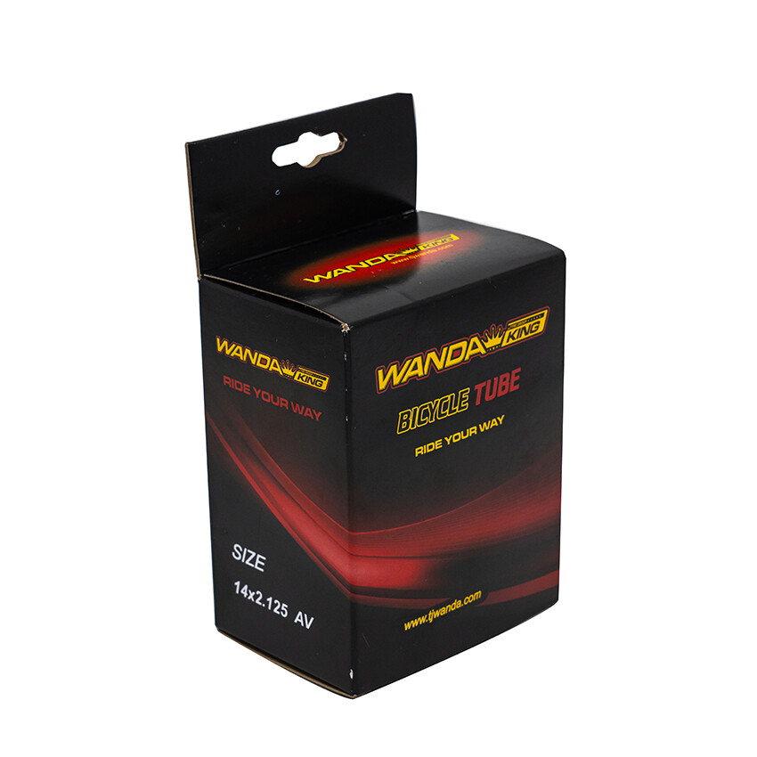 Велосипедная камера Wanda 14х2.125 AV 33 mm, черный
Велосипедная камера Wanda 14х2.125 AV 33 mm, черный