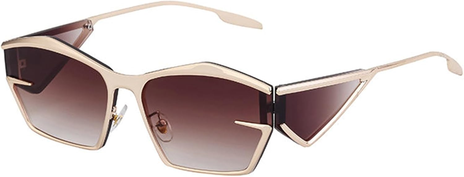 Солнцезащитные очки Helena Fashion неправильной формы, прямоугольные, для женщин и мужчин, 2024 год, роскошные панк-очки в металлической оправе для мужчин, модель S68, C3
Солнцезащитные очки Helena Fashion неправильной формы, прямоугольные, для женщин и мужчин, 2024 год, роскошные панк-очки в металлической оправе для мужчин, модель S68, C3