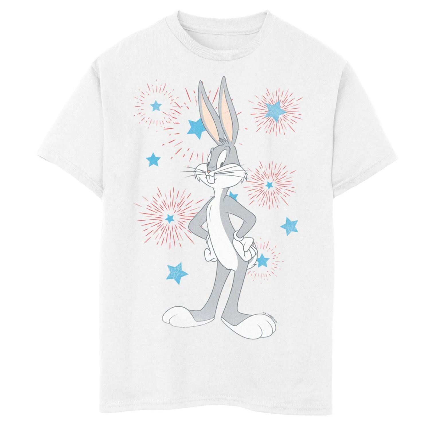 Футболка с фейерверком «Четвертое июля» для мальчиков 8–20 лет «Looney Tunes Bugs Bunny Americana» Licensed Character
Футболка с фейерверком «Четвертое июля» для мальчиков 8–20 лет «Looney Tunes Bugs Bunny Americana» Licensed Character