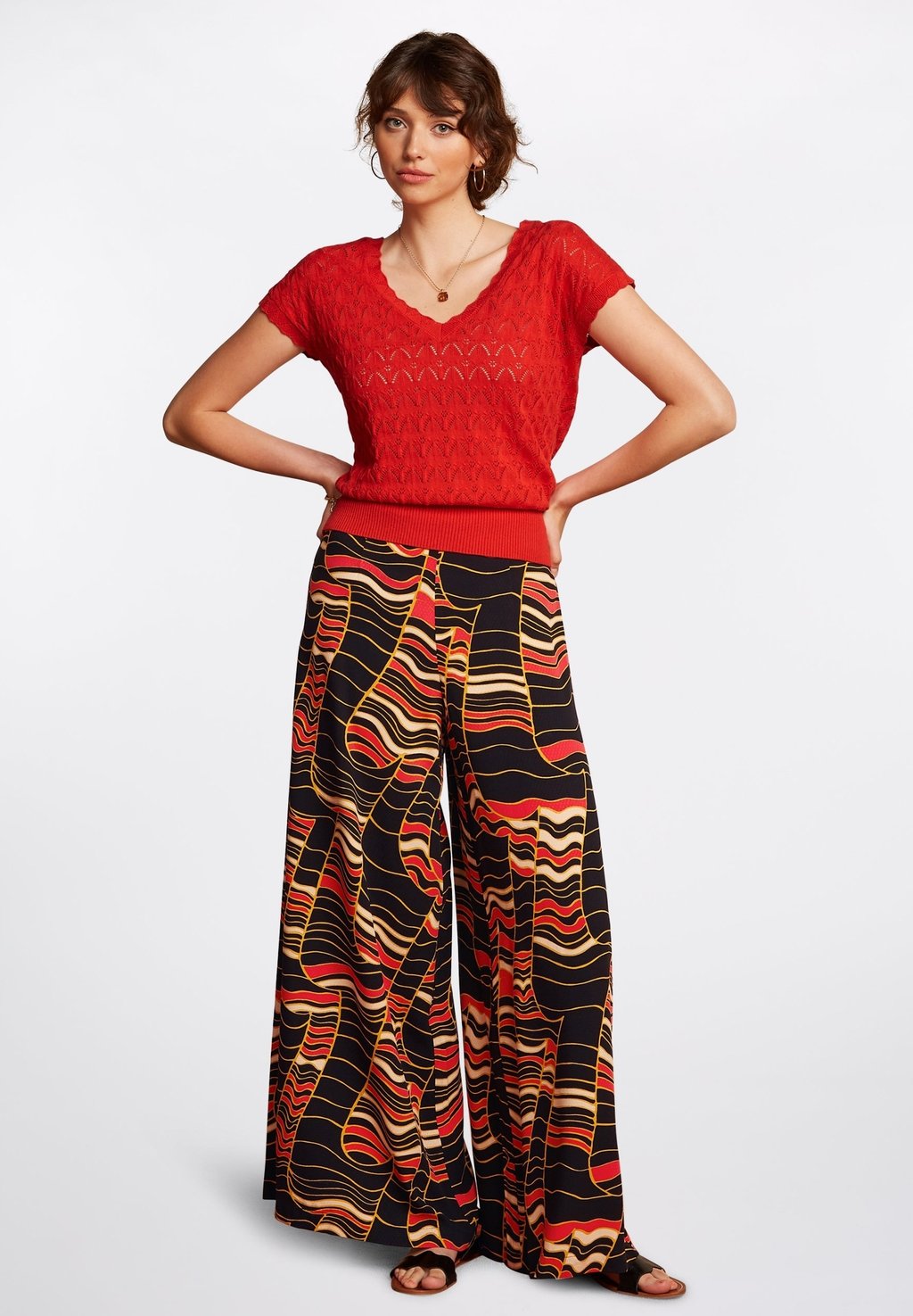 Брюки PALAZZO WILDLY King Louie, черный
Брюки PALAZZO WILDLY King Louie, черный