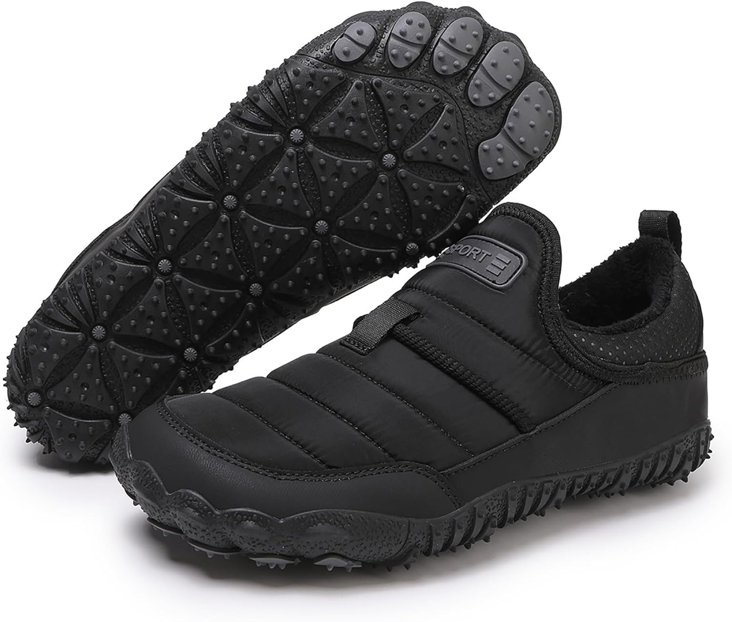 Мужские и женские зимние ботинки Tongzone с широкой носочной частью, без застежек, с меховой подкладкой, минималистичной подошвой без подъема, для ходьбы, черный
Мужские и женские зимние ботинки Tongzone с широкой носочной частью, без застежек, с меховой подкладкой, минималистичной подошвой без подъема, для ходьбы, черный