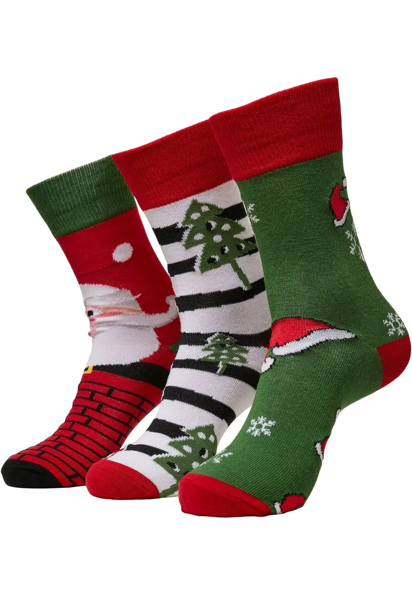Базовые носки URBAN CLASSICS " Urban Classics Unisex Stripe Santa Christmas Socks 3-Pack" (1 пара), цвет Multicolor
Базовые носки URBAN CLASSICS " Urban Classics Unisex Stripe Santa Christmas Socks 3-Pack" (1 пара), цвет Multicolor