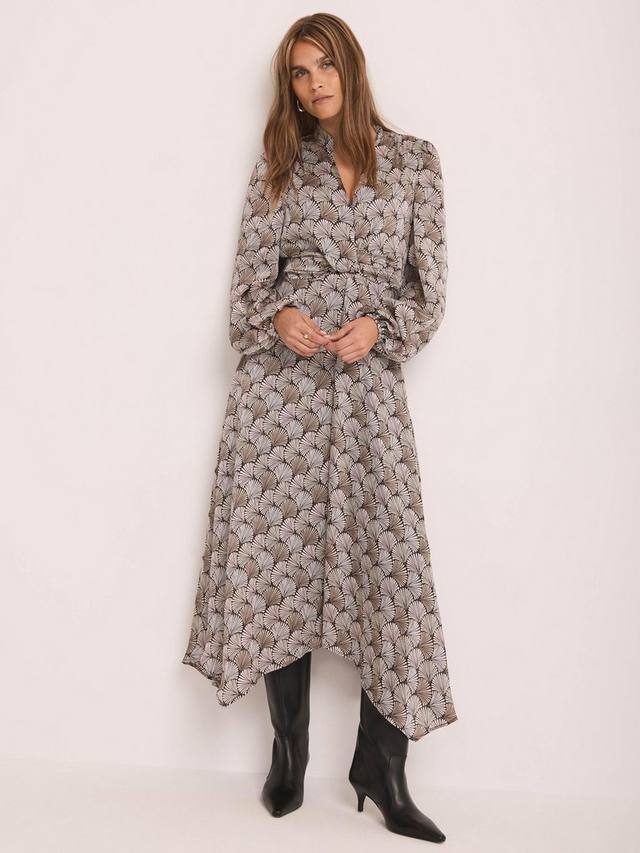 Платье миди с геометрическим принтом Mint Velvet
Платье миди с геометрическим принтом Mint Velvet