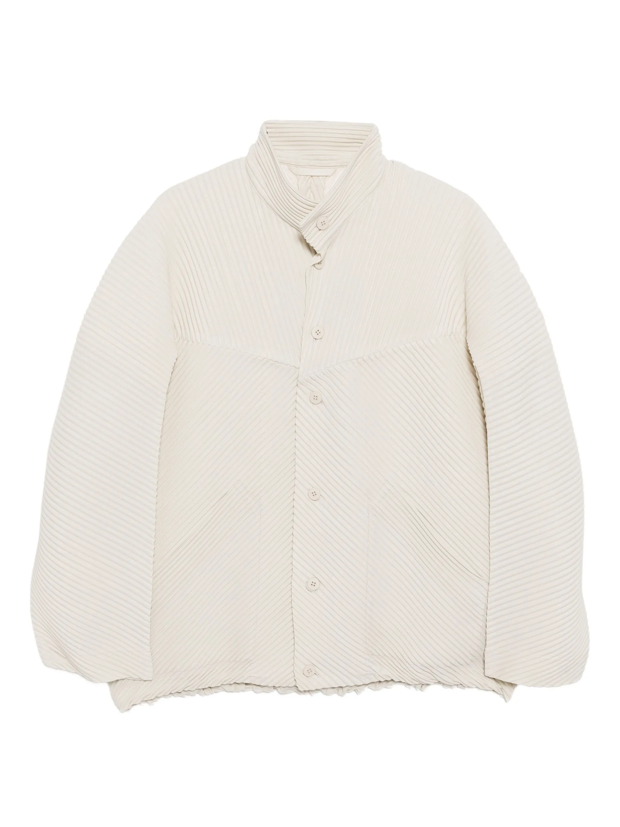 Плиссированный жакет MC: September Homme Plissé Issey Miyake, бежевый
Плиссированный жакет MC: September Homme Plissé Issey Miyake, бежевый