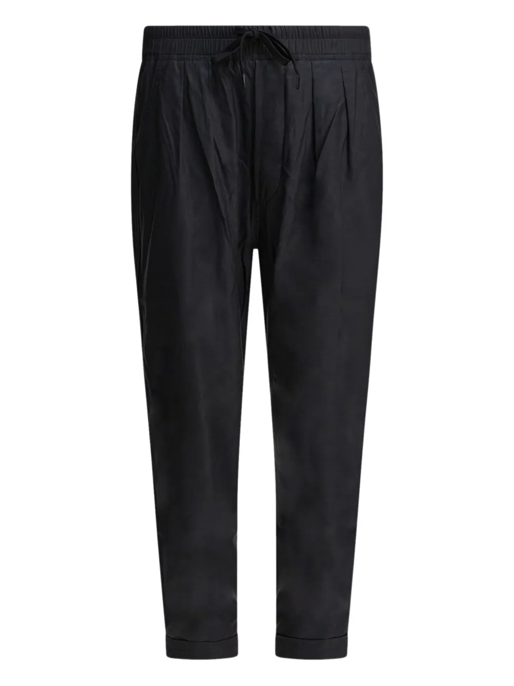 Брюки с кулиской и складками Tom Ford, черный
Брюки с кулиской и складками Tom Ford, черный